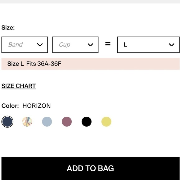 Knix Blue Sports Bra - Picture 7 of 9